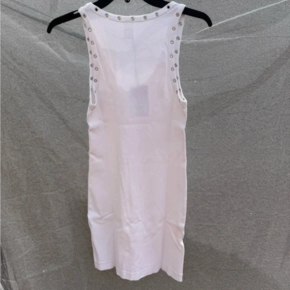 RE/DONE White Studded Tank Dress - Picture 2 of 3